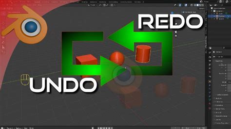 redo actions in blender.